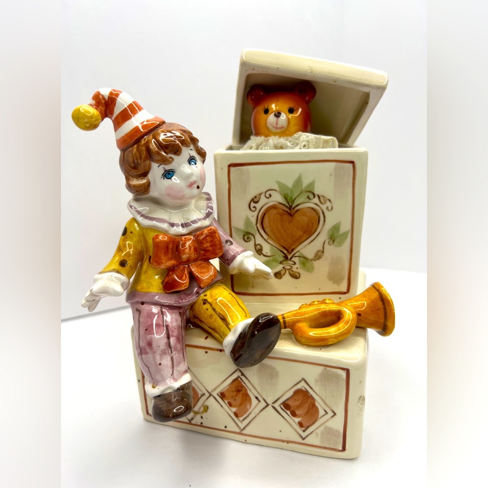 Vintage 1983 Schmid Mechanical Music Box The Entertainer